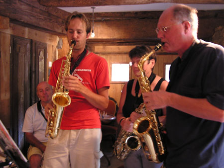 AV saxo optreden