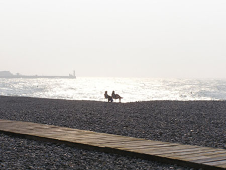 CP  couple mers les bains